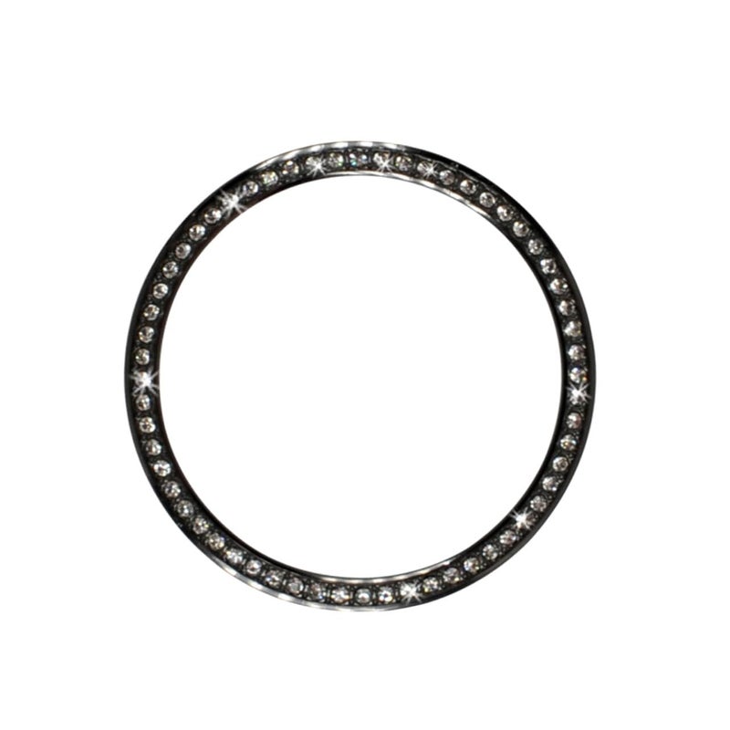 Watch Bezel Ring Alloy Cover Scratch Collision Protector Stylish Black Metal Frame Upgrade For Smartwatch Fashion And Protection - Image 2