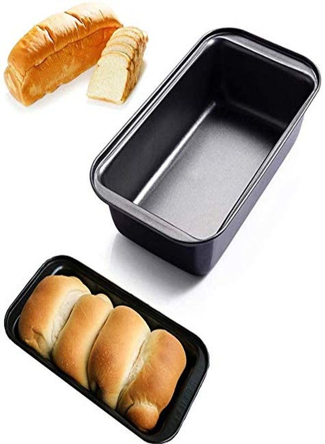 Mingcao Nonstick Loaf Pan, 8.5 x 4.5 Inch Carbon Steel Toast Pan for Baking Bread with Oven, Gray Set of 2 - Image 4