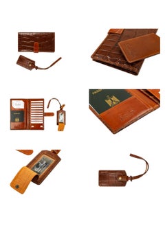 Three Angels Travel Set Passport Holder + Luggage Tag 