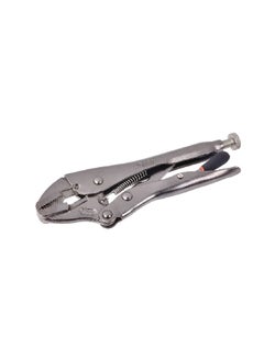 Tactix Double-Dipped Handle Straight Jaw Locking Plier Silver 10 Inch 200565  - Image 1