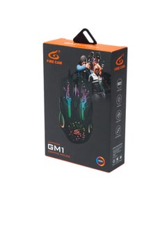 Generic Gaming wired mouse Fire Cam GM1 , RGB lighting with high precision and an ergonomic design  - Image 2