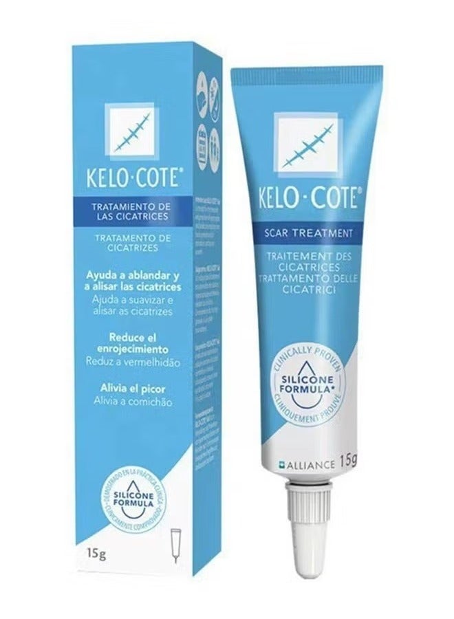كيلو - كوت جل علاج متقدم للندوب 15 جم – يخفف الندوب القديمة والجديدة، يقلل التصبغات وعلامات التمدد – مثالي لندوب الجراحة والإصابات والكيلويد - Image 2