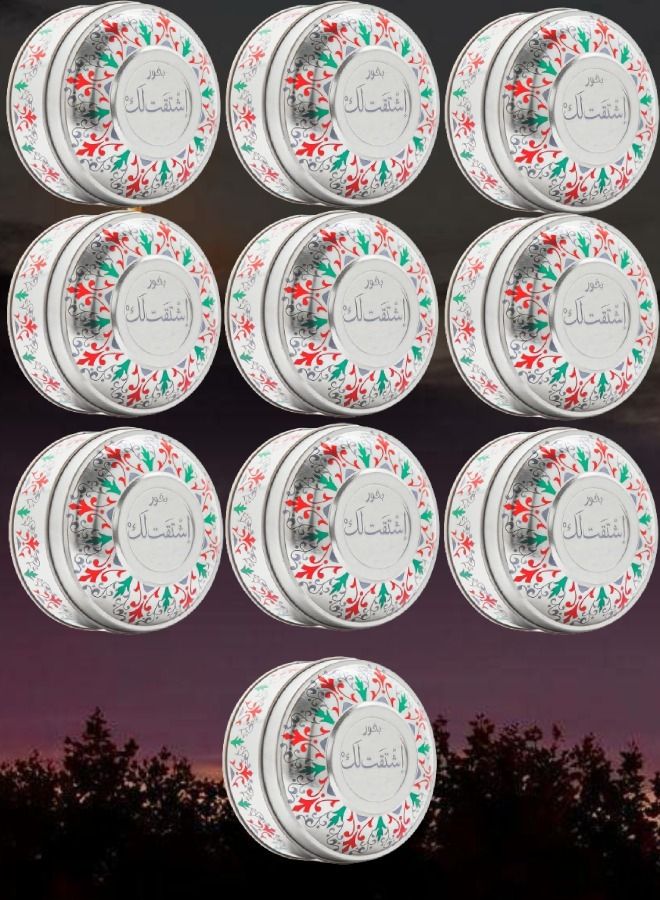 Banafa 10 Pieces Bakhoor Aishtaqt Lak - Image 1