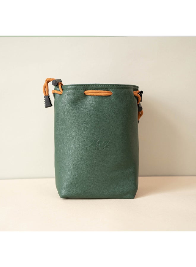 For sony ZVE10 CameRa Bag Canon R50 StoRage Bag Nikon Z30 MicRo SlR Lens Bag Fuji XS20 LineR-Color:Medium Size Pine Green Storage Bag  - Image 1