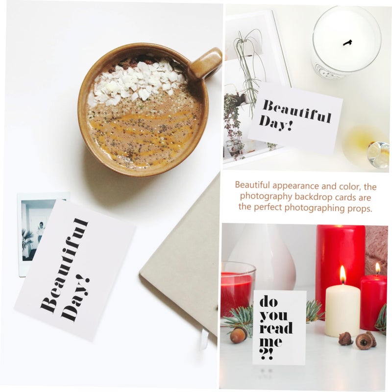 6Pcs English Alphabet Cards For Photo Booth Wedding Birthday Party Decorations - Image 4