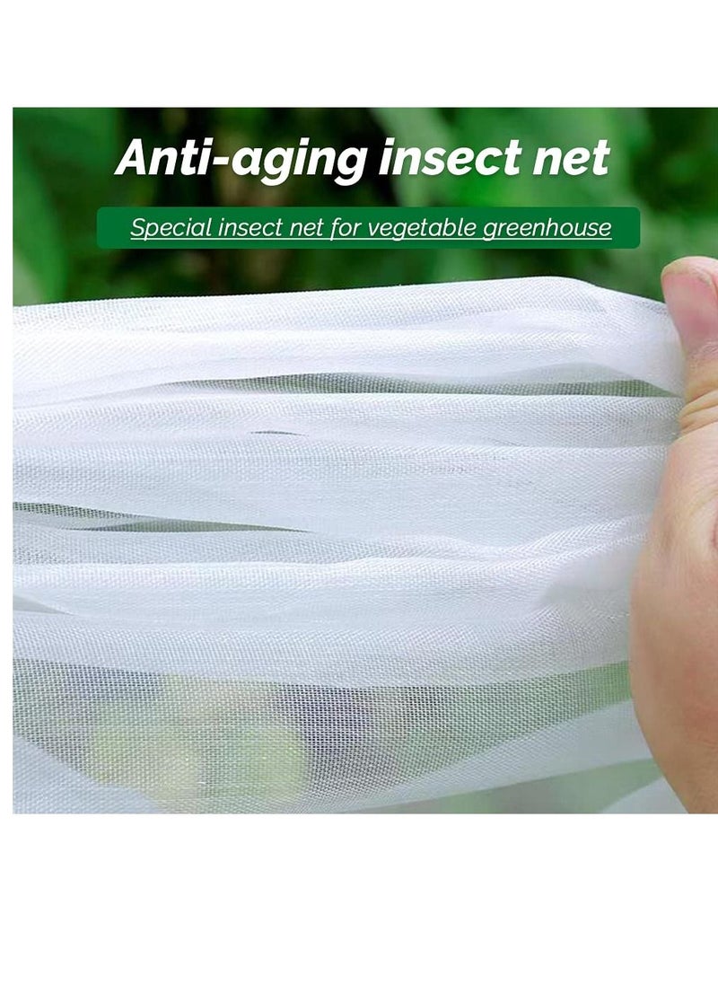 KASTWAVE - Insect Netting Mesh, Garden Netting for Plants Garden Netting Fine Mesh Insect Netting Vegetable Netting Protection Plant Protection Netting for Vegetables Flowers Fruits Garden Outdoors 2.5 x 10m - Image 1