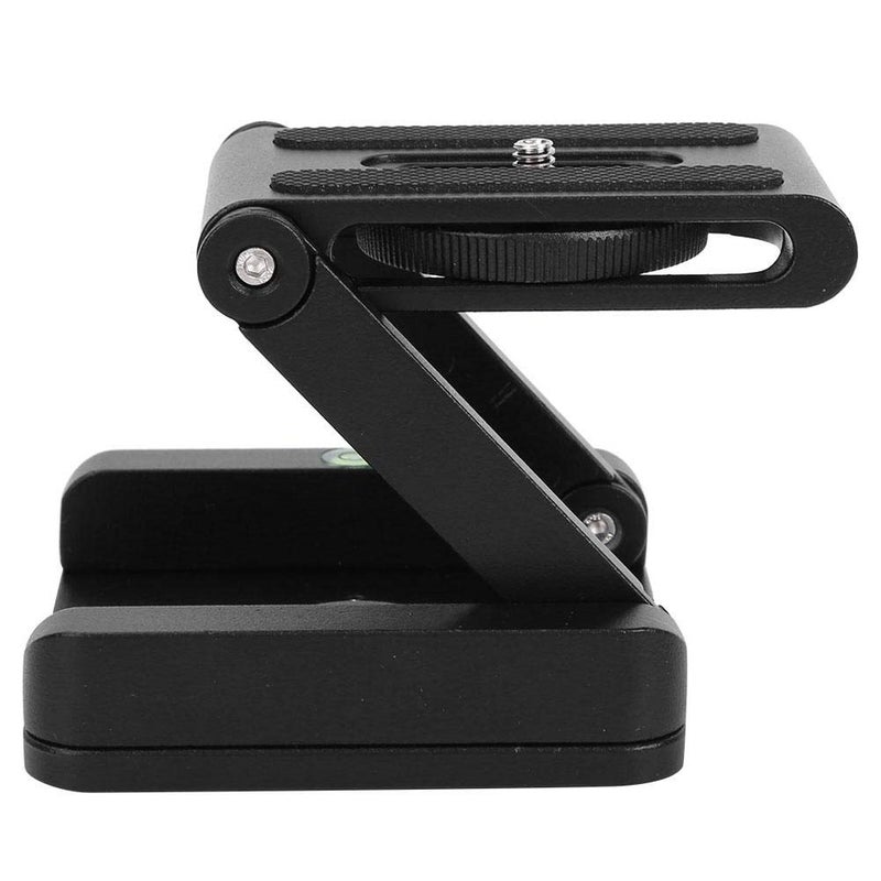 Topiky Z Flex Tilt Tripod Head, Aluminum Alloy Folding Z Shape Tilt Pan Head Quick Release Plate Bracket for DSLR Camera Camcorder Tripod Slider Rail - Image 3