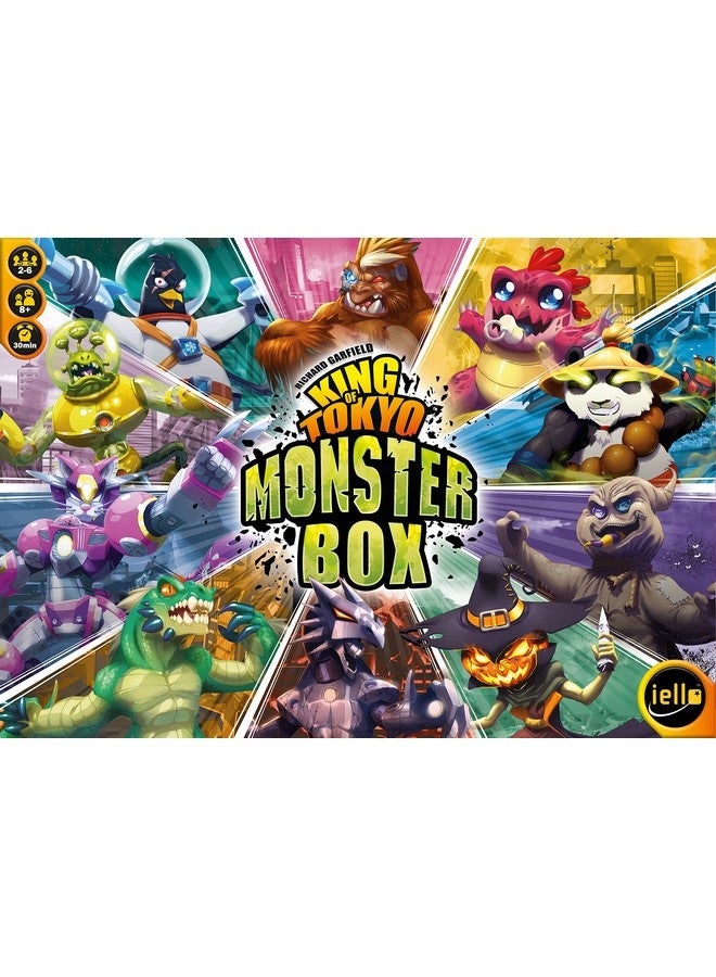 IELLO King of Tokyo Monster Box, Strategy Board Game, 2-6 Players, Ages 8+, 30 Minute Playing time, All King of Tokyo expansions Included - Image 5