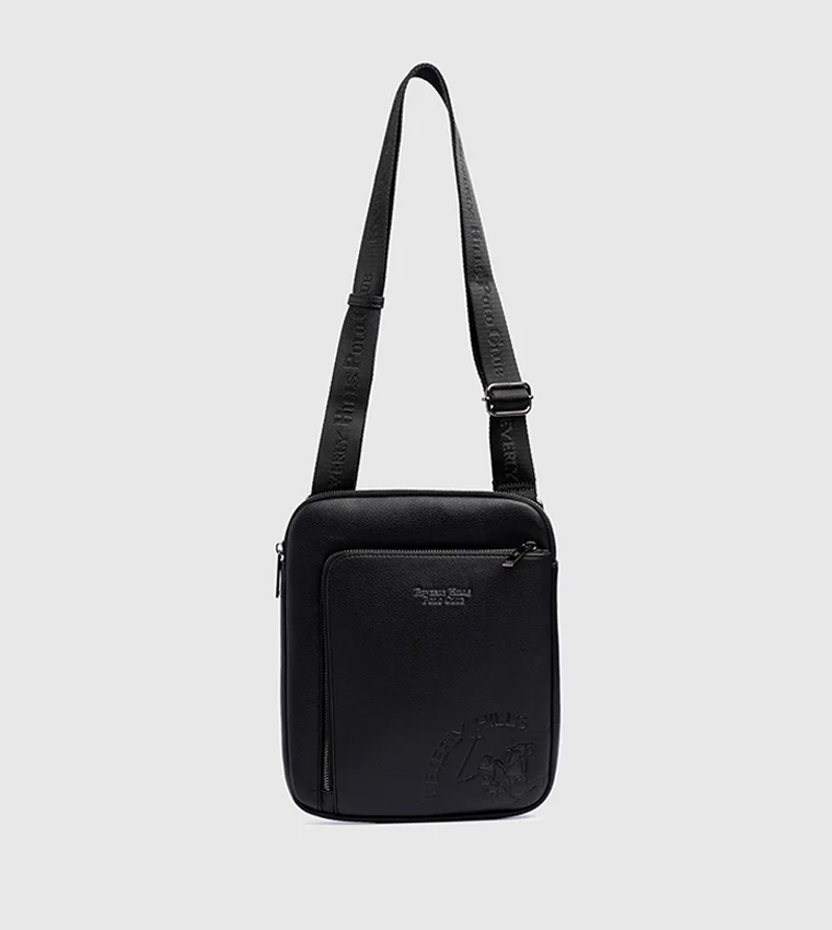 بيفرلي هيلز بولو كلوب حقيبة كتف بسحاب بنقوش