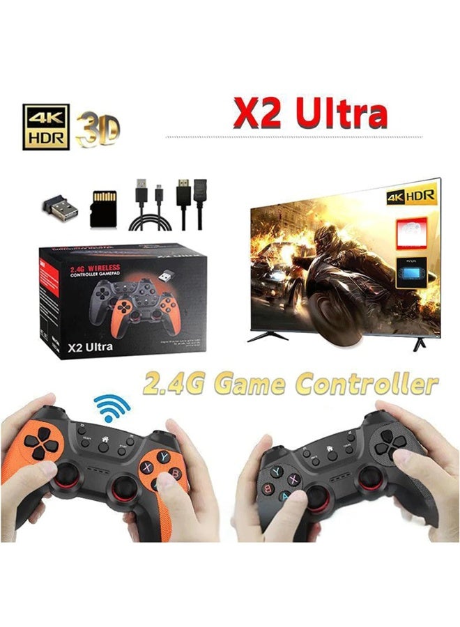X2 Ultra Game Stick with 64GB 20000+ Retro Games ,TV Handheld Game Console with Wireless Gamepads ,Video Game HD Output - Image 1
