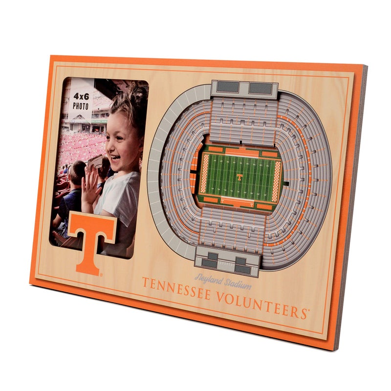 YouTheFan NCAA Tennessee Volunteers 3D StadiumView Picture Frame Neyland Stadium