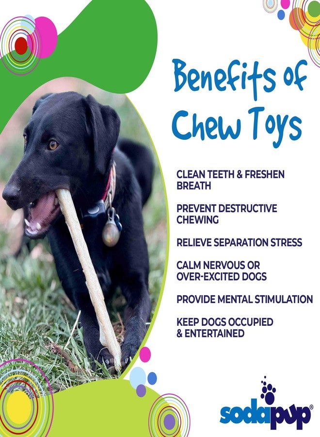 SodaPup Glow in The Dark Chew Stick - Durable Dog Chew Toy Made in USA from Non-Toxic, Pet Safe, Food Safe, Nylon Material for Mental Stimulation, Clean Teeth, Fresh Breath, Calming Nerves, & More - Image 4
