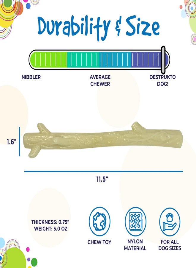 SodaPup Glow in The Dark Chew Stick - Durable Dog Chew Toy Made in USA from Non-Toxic, Pet Safe, Food Safe, Nylon Material for Mental Stimulation, Clean Teeth, Fresh Breath, Calming Nerves, & More - Image 5