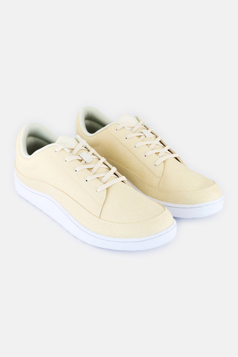 Allbirds Men Plant Pacer Lace Up Casual Shoes, Beige - Image 1