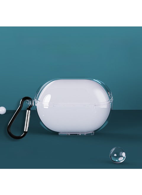For Huawei FreeBuds Pro4 Transparent Protective Cover 3 Bluetooth Headset Anti-drop Wear-resistant HD Protective Shell-Color:For Huawei Huawei Freebuds Se 2-Model:TPU Transparent Protective Cover [with Hook]]