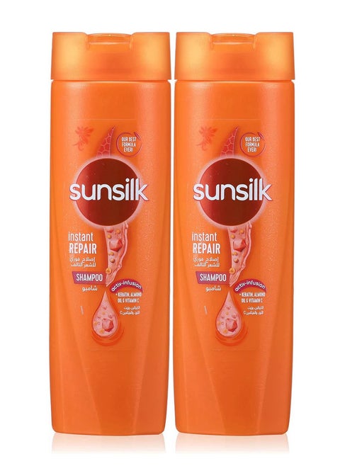 Pack Of 2 Sunsilk Instant Repair Shampoo 350ML