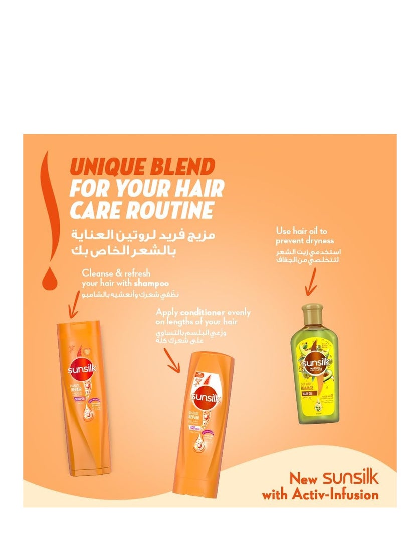 Sunsilk - Pack Of 2 Sunsilk Instant Repair Shampoo 350ML - Image 1