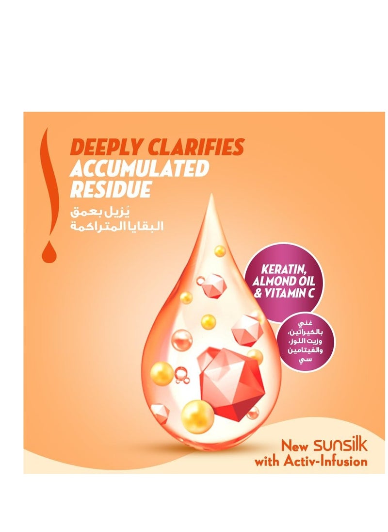 Sunsilk - Pack Of 2 Sunsilk Instant Repair Shampoo 350ML - Image 1
