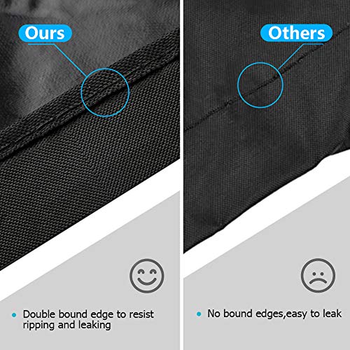 iCover i COVER Griddle Cover for Blackstone 22inch Tabletop Griddles, 600D Heavy Duty Waterproof Canvas Flat Top Gas Grill Covers - Image 4