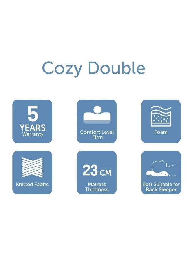 DANUBE HOME V2 Cozy Double Medical Mattress | Firm Feel | Single Bed Mattress | Spine Balance For Pressure Relief | 90x200 cm | Thickness 23cm-White - Image 4