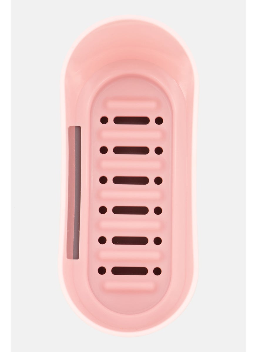 Simplemade - Wooden Base Sink Caddy, Pink - Image 1