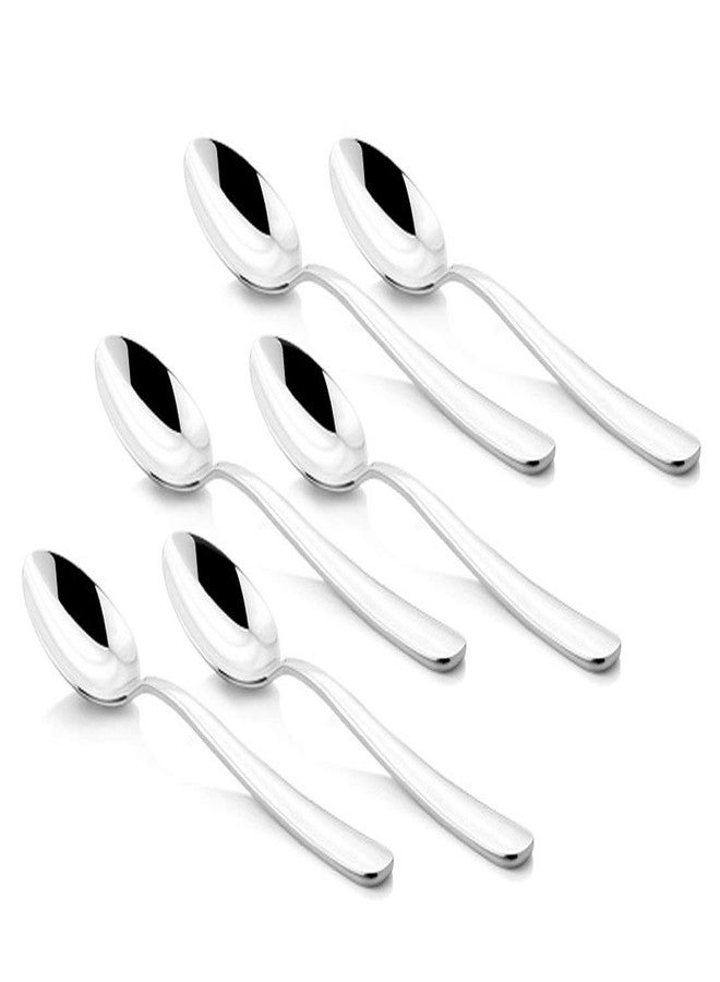 FNS Montavo Verona Dessert Spoon 6 Pcs Set | Ideal for Home, Restaurant and Kitchen |Elegant Design - Image 1