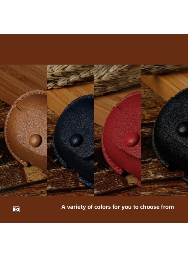 Loquat Suitable For XiaomiBuds5pro Protective Case Style For XiaomiBuds5 Headphone Protective Case 5pro Headphone Case Leather-Colour:Noon Blue Leather Case-Model:For XiaomiBuds5pro  - Image 5