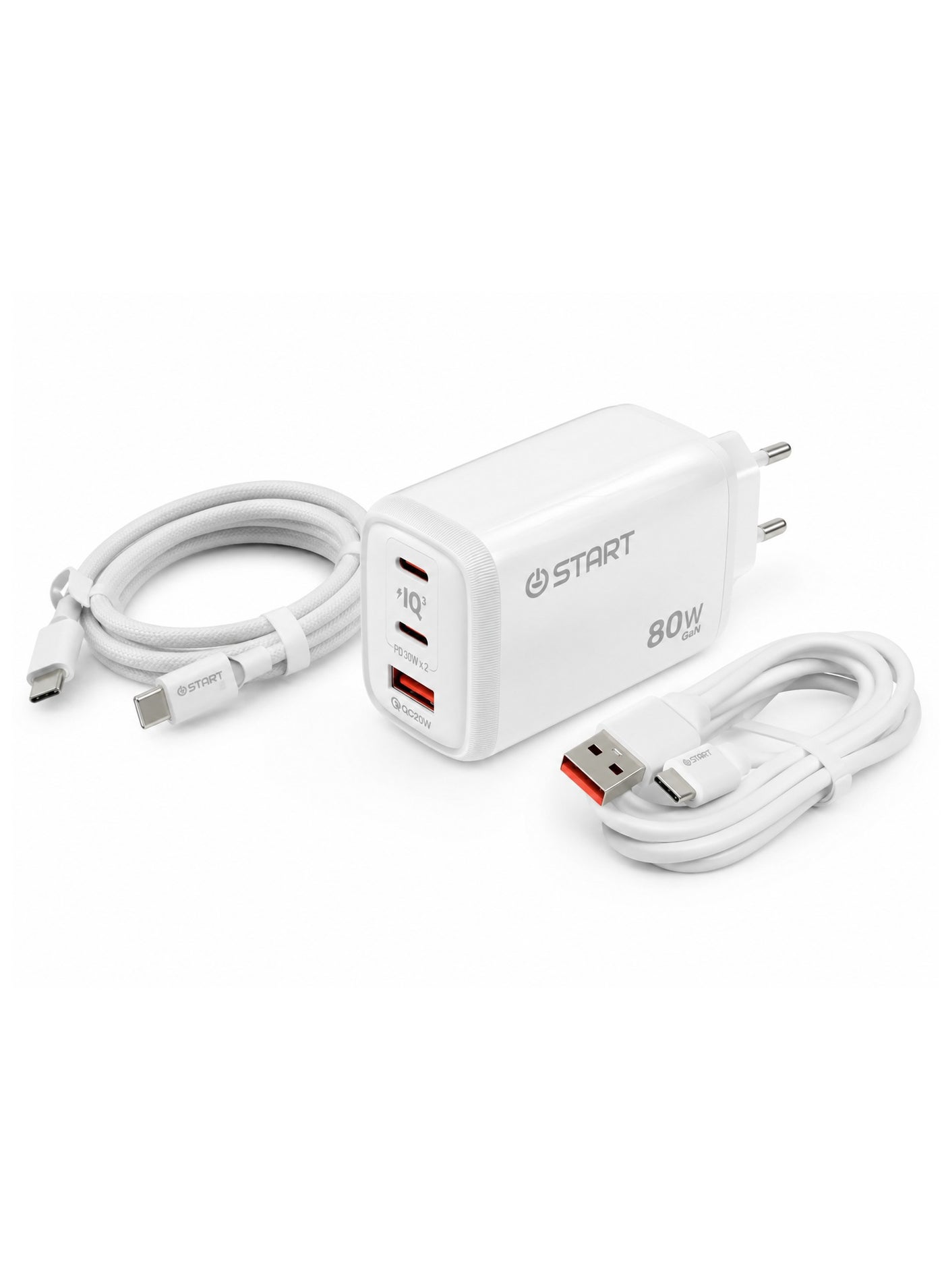 start Start st-321 Iq Gan Fast Wall Charger usba 100 cm 80W ZA7D3A85DE2572F9DE6ABZ
