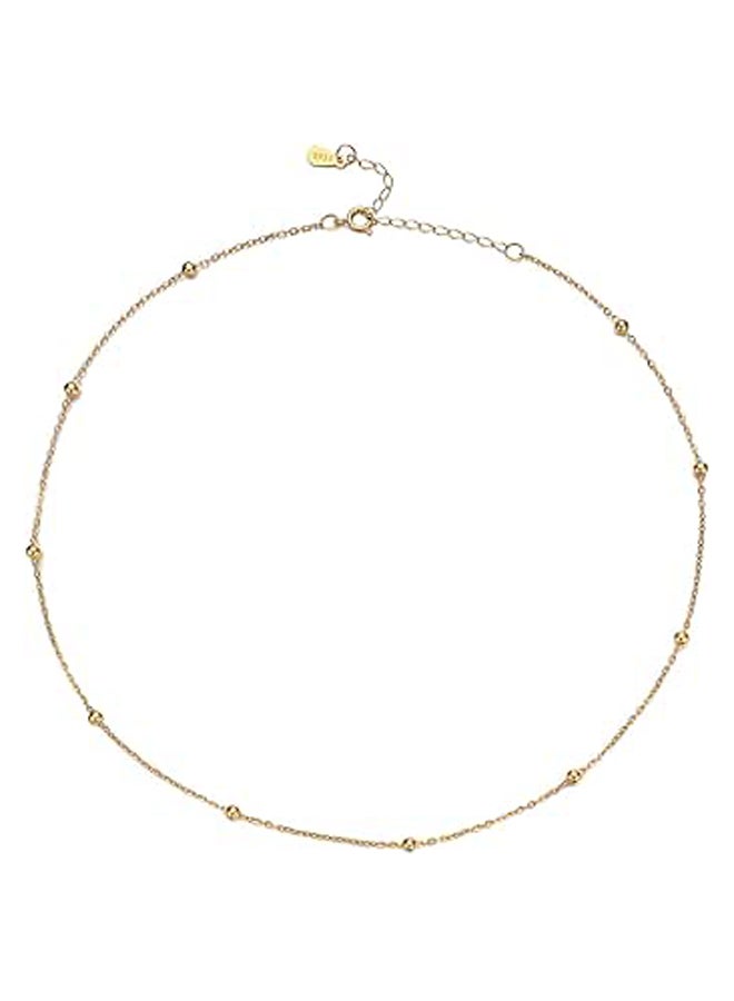 Gold Choker Necklace - Image 1