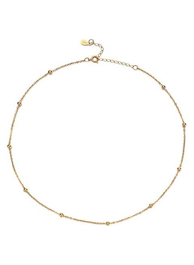 Gold Choker Necklace - Image 2