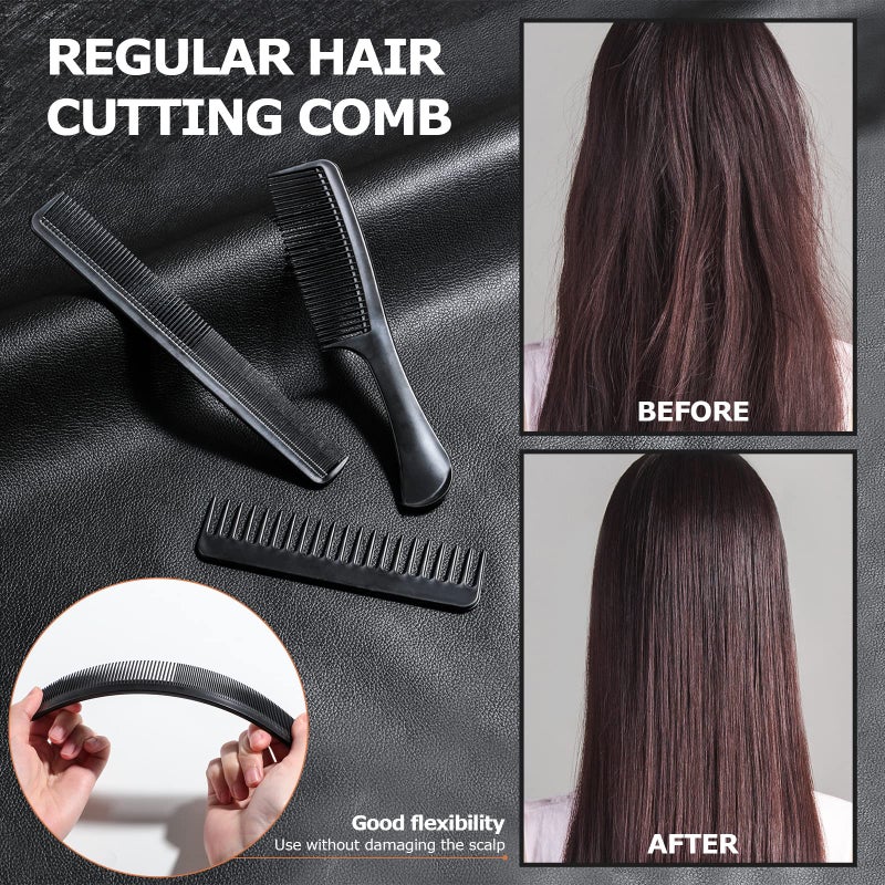 Oneleaf Styling Hair Comb 10PCS Hair Stylists Professional Styling Comb Set Variety Pack Great for All Hair Types & Styles - Image 5