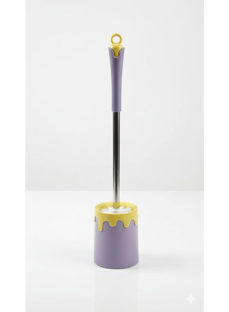 روملين طقم فرشاة وحامل مرحاض بتصميم - Image 1