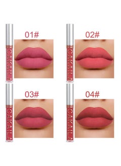 CAKAILA 10Pcs Matte Liquid Lipstick Set Contains Smooth Lip Lacquer Moisturizing Long Lasting Waterproof Velvet High Pigmented Lip Makeup Set for Women  - Image 4