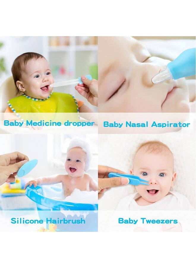POPYJAN - Baby Healthcare and Grooming Kit for Newborn Kids, 24PCS Upgraded Safety Baby Care Kit, Newborn Nursery Health Care Set, Baby Care Products - Image 1