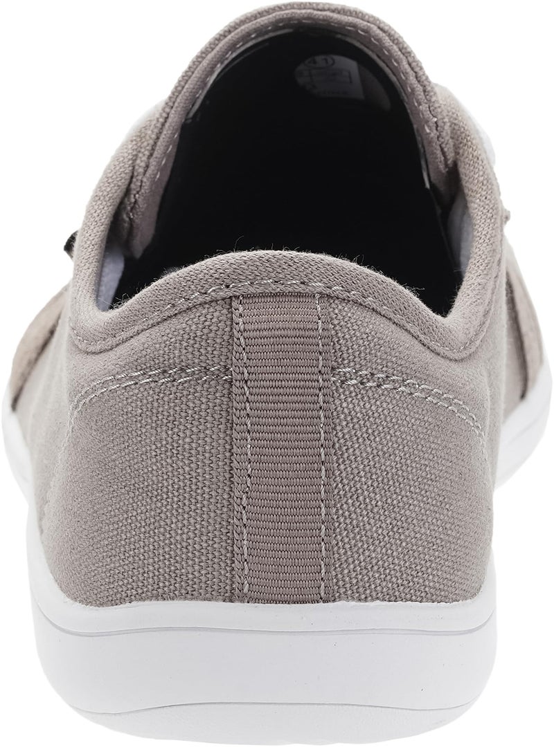 WHITIN Men's Canvas Barefoot Shoes | Wide Toe-Box | Zero-Drop Sole Size 9.5 Brown Grey 43 - Image 4