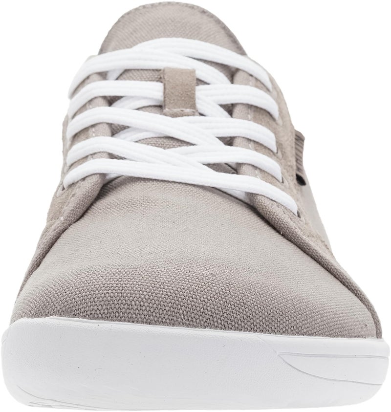 WHITIN Men's Canvas Barefoot Shoes | Wide Toe-Box | Zero-Drop Sole Size 9.5 Brown Grey 43 - Image 2