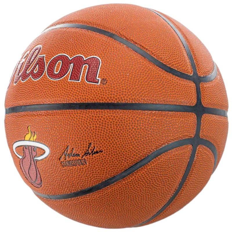 Wilson NBA Miami Heat PureFeel Basketball - Size 7, 29.5" - Image 3