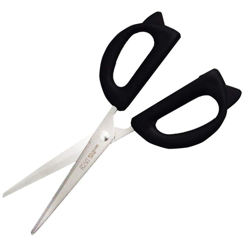 Kai Corporation DH2721 Kitchen Scissors, Nyammy with Case, Made in Japan - Image 3