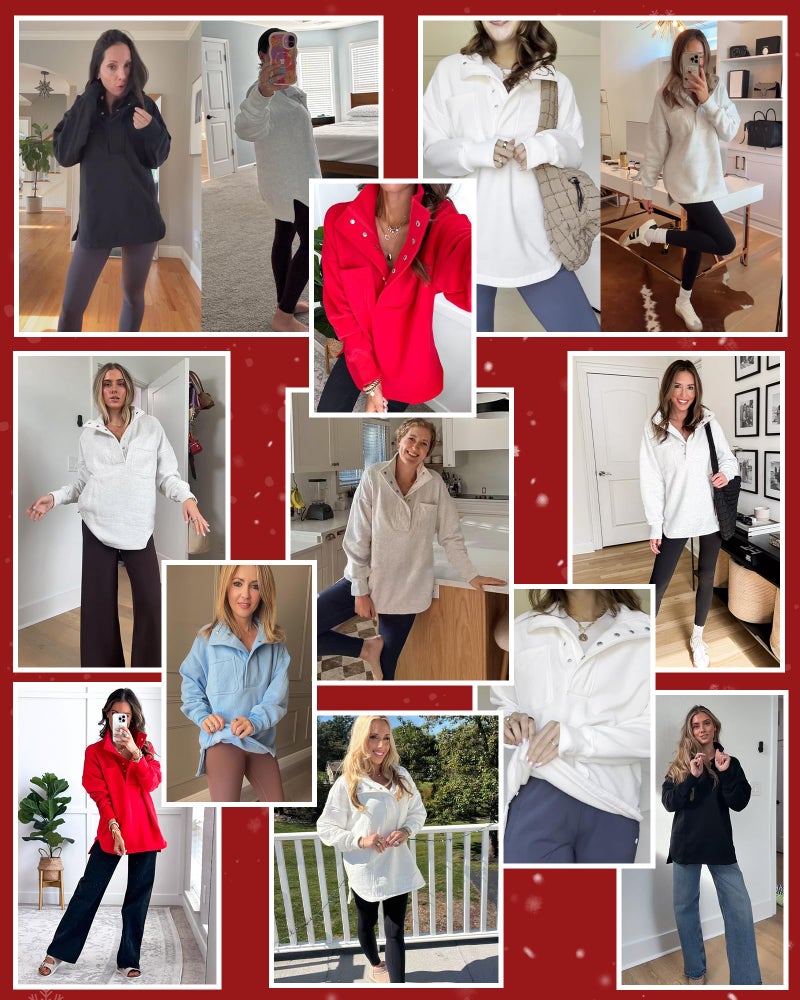 Locachy Womens Casual Oversized Sweatshirt Long Sleeve Button Henley Neck Pullover Tops Fashion Outfits Clothes Black XL - Image 4
