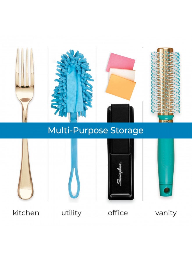 IDesign منظم درج المطبخ iDesign Linus للأدوات الفضية، والملاعق، والأدوات - شفاف 13.8" x 10.5" x 3" - Image 5