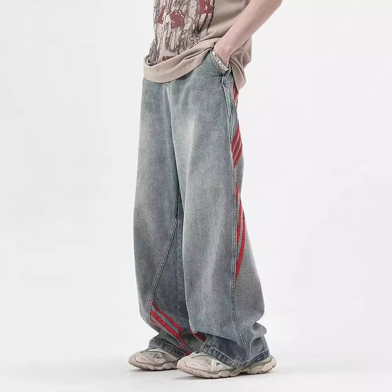 Unisex Casual Daily Denim Jeans - Image 2