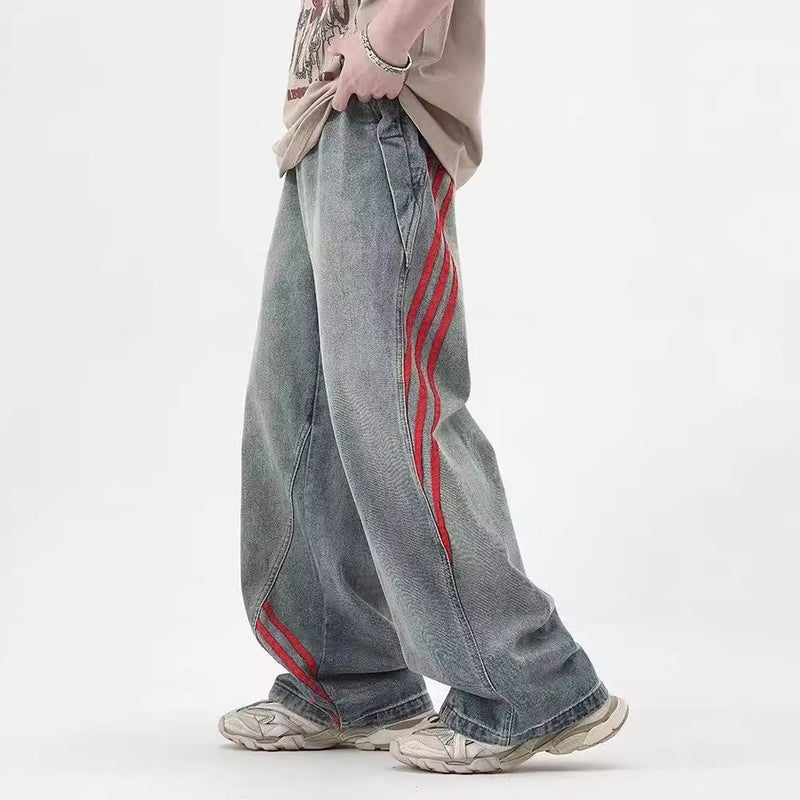 Unisex Casual Daily Denim Jeans - Image 4
