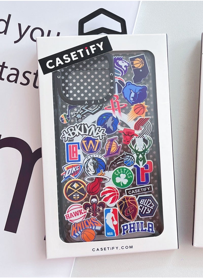 Casetify - iPhone 13 Pro Max Case NBA Mania Case Magnetic Magsafe MagFit Anti-Yellowing Technology Cover - Image 1