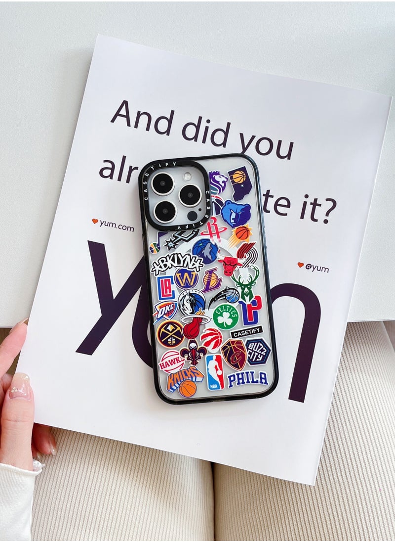 Casetify - iPhone 13 Pro Max Case NBA Mania Case Magnetic Magsafe MagFit Anti-Yellowing Technology Cover - Image 1