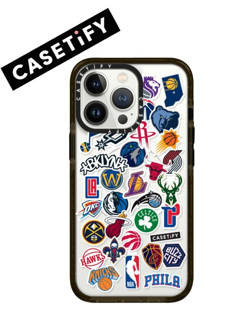 Casetify - iPhone 13 Pro Max Case NBA Mania Case Magnetic Magsafe MagFit Anti-Yellowing Technology Cover - Image 1