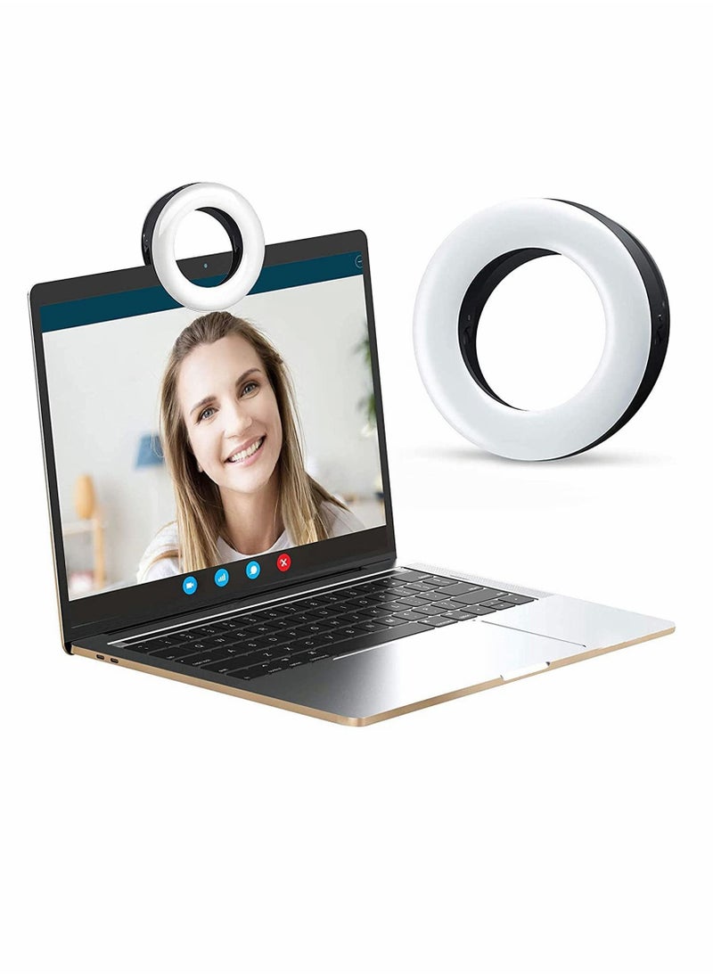 Y&D - Ring Light, Phone Selfie Light LED Mini Circle for Zoom Call, Self Broadcasting, Live Streaming, Online Meeting, Photography - Image 1