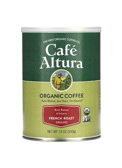 Cafe Altura Cafe Altura, Organic Coffee, Ground, French Roast, 12 oz (340 g)  - Image 1