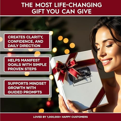 Freedom Mastery Law of Attraction Planner 2026 Deluxe with Productivity App | Weekly & Monthly Goal-Setting Planner, Life & Gratitude Journal | Include Foldable Vision Board, Gift Box & Stickers - Image 3