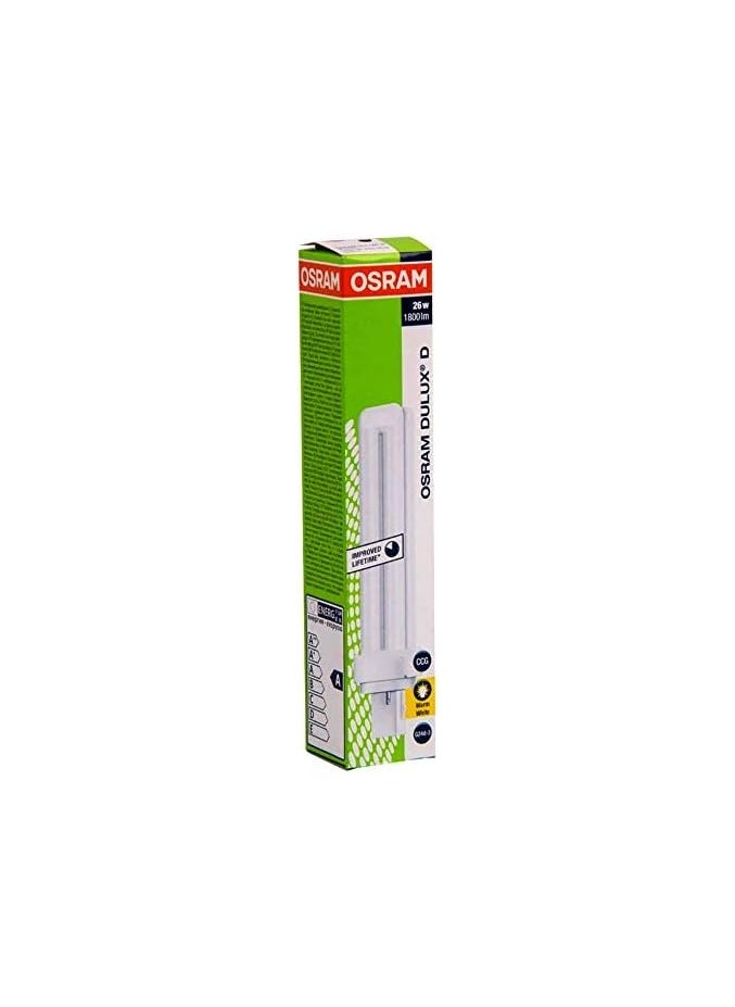 Osram Osram Compact Home Decorative Durable Fluorescent Lamp, 26-w, 2 Pin, Pack Of 4 - Warm White  - Image 5