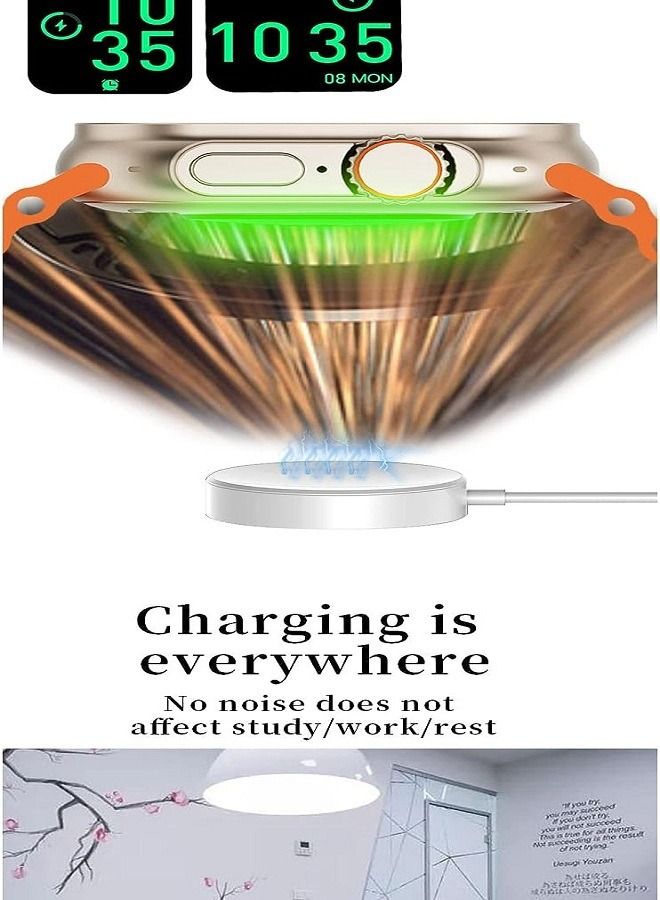 W&O X8 Ultra MAX Smartwatch Screen - Wearfit PRO - Bluetooth V5.2 (Black) - Image 5